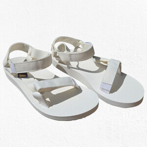Teva Original Universal Sandals Bright White Women’s 7 EU 38 Adjustable Straps